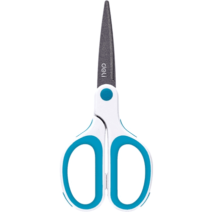 Ножницы "Deli 6054", 17.5 см, ассорти