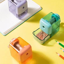 Точилка на 1 отверстие "Deli EH2", механическая, фиолетовый