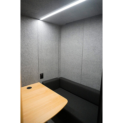 Акустическая кабина двухместная Capsula QUADRO PREMIUM  - 10