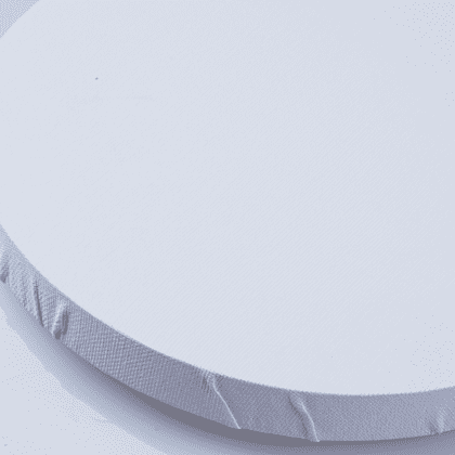 Холст на подрамнике овальный "Сонет", 20х30 см, хлопок, 280 г/м2, среднее зерно - 5