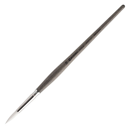 Кисть "Escoda Perla 1430", синтетика белая, круглая, №12