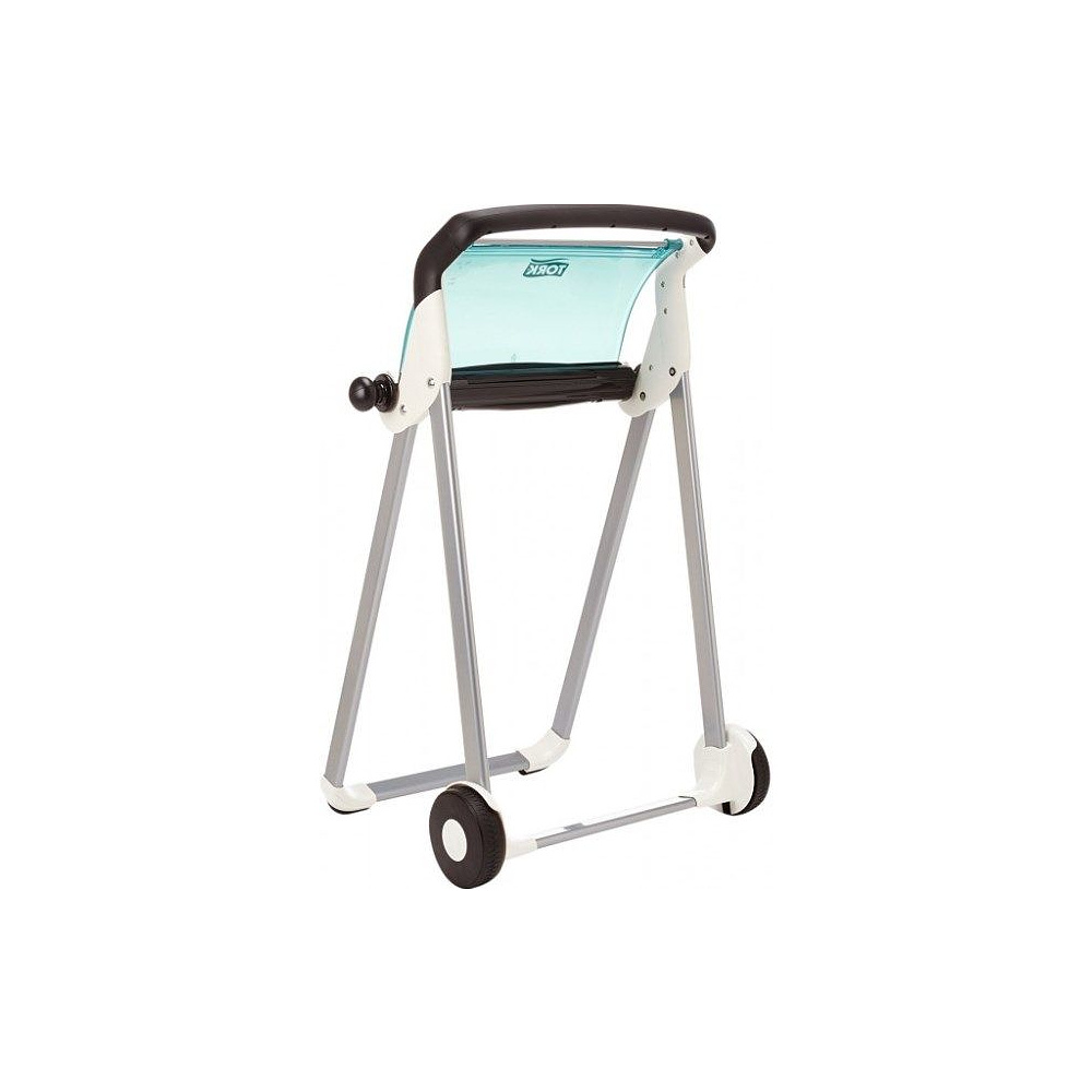 Диспенсер Tork для протирочных материалов в рулонах W1, белый, голубой - 4