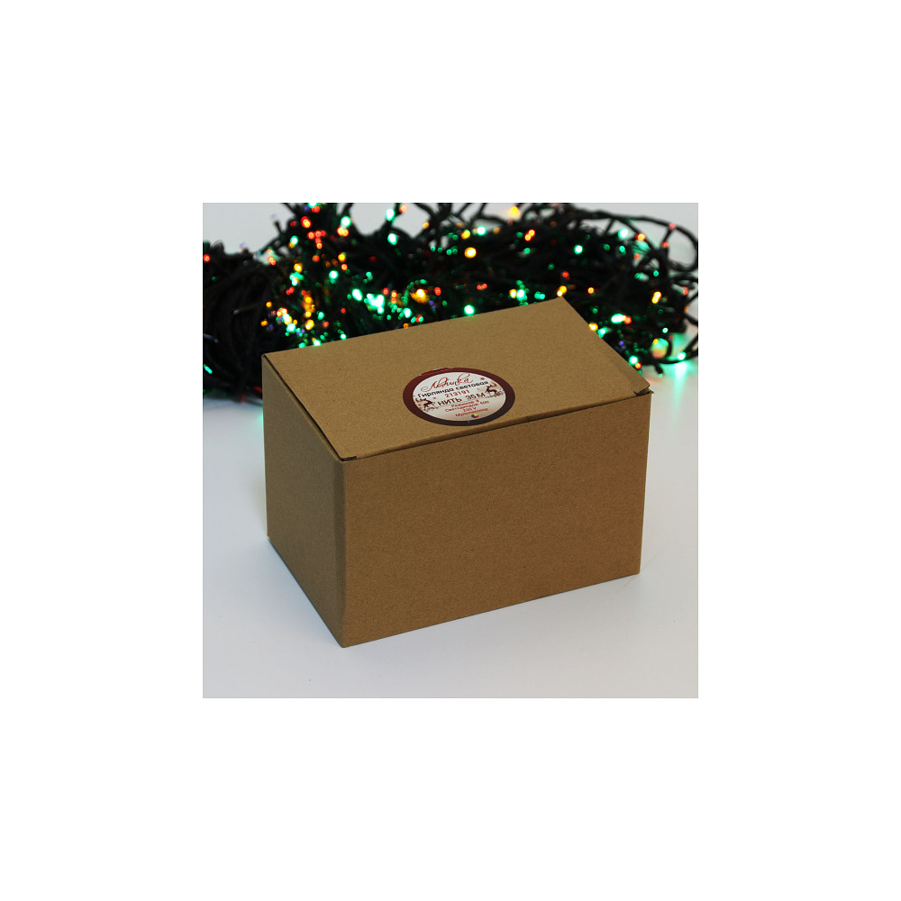 Гирлянда электрическая LED "Нить", 35 м, мультиколор - 2