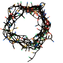 Гирлянда электрическая LED "Нить", 7 м, мультиколор