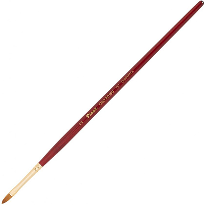 Кисть для рисования "Pinax ORO ROSSO", синтетика, плоскоовальная, №2