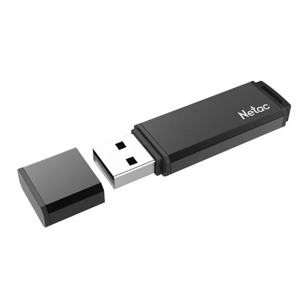 Карта памяти USB Flash 3.0 32 Gb U351, алюминиевый сплав, Netac - 2