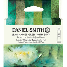 Краски акварельные Daniel Smith "Jean Haines "Green With Envy", 6 цветов, тубы