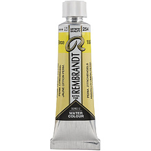 Краски акварельные "Rembrandt", 254 желтый лимонный прочный, 10 мл, туба