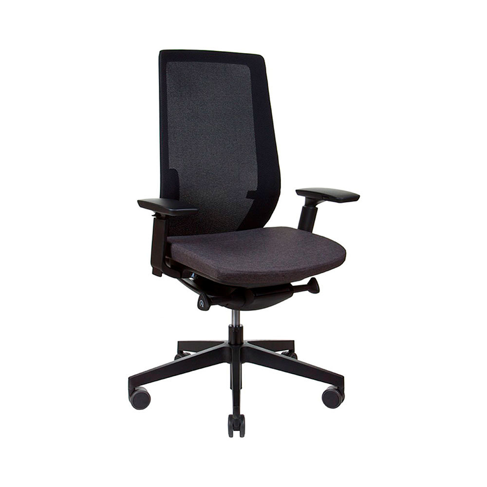 Кресло для руководителя Profim "Accis Pro 150SFL P63PU", пластик, ткань, сетка, темно-синий