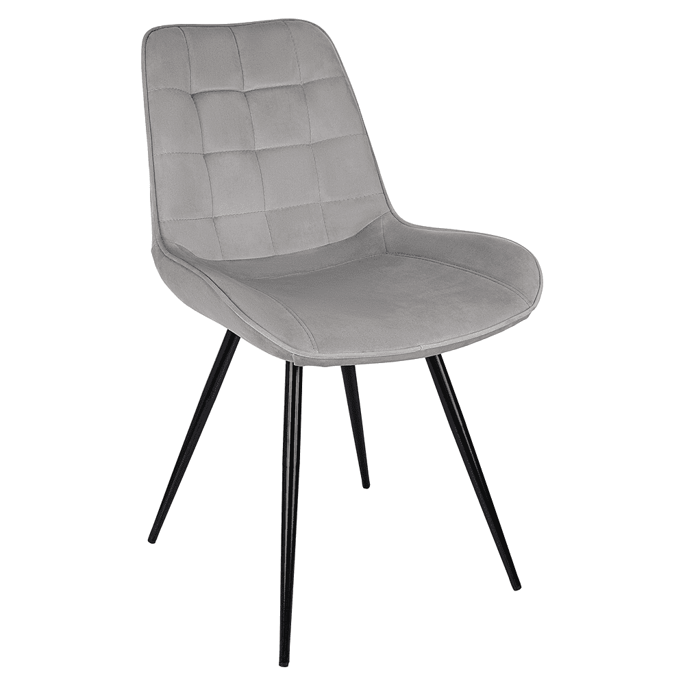 Стул Бюрократ "CH-K2_4", ткань, светло-серый, металл, комплект 4 штуки - 2