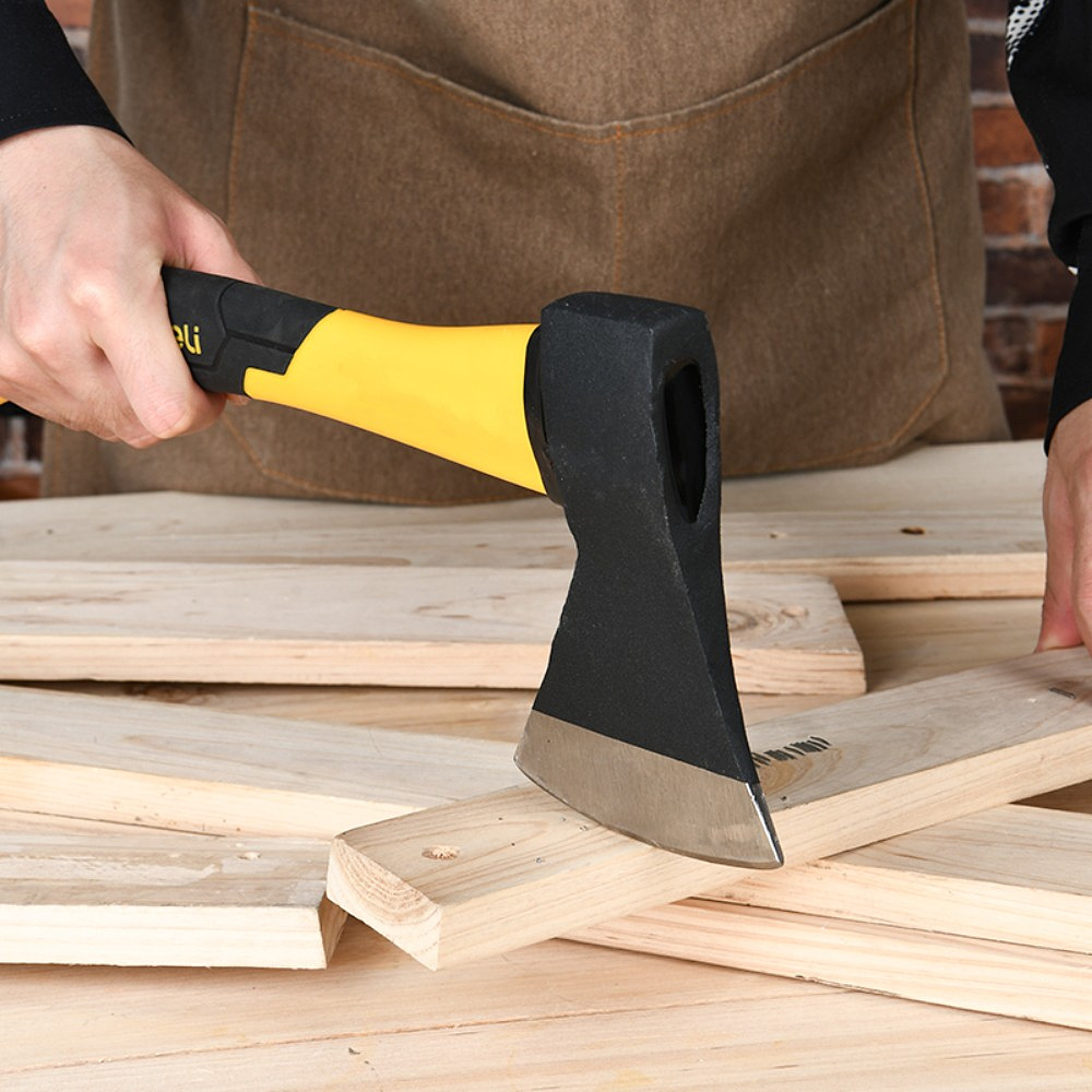 Топор "Deli" 1 кг, фиберглас. рукоятка - 5