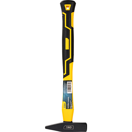Молоток слесарный Deli YS EDL442003, 0,3 кг, фибергласовая рукоятка - 2