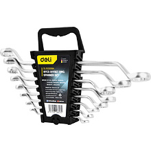 Набор накидных ключей "Deli" EDL150008A