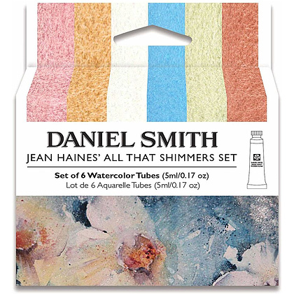 Набор акварели Daniel Smith "Jean Haines’ All That Shimmers Set", 6 цветов, тубы