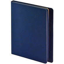 Ежедневник недатированный "Megapolis Magnet", А5, 240 страниц, темно-синий
