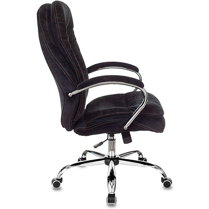 Кресло руководителя "Бюрократ T-9950SL Fabric", ткань, металл, черный - 3
