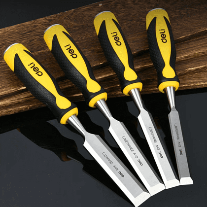 Стамеска "Deli" 22 мм, желтый - 4