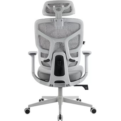 Кресло эргономичное EVERPROF Omega, Grey сетка, серый, металл, корпус серый - 5