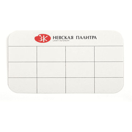 Набор акварельных красок "Белые ночи метаморфозы", 12 цветов, кюветы - 6