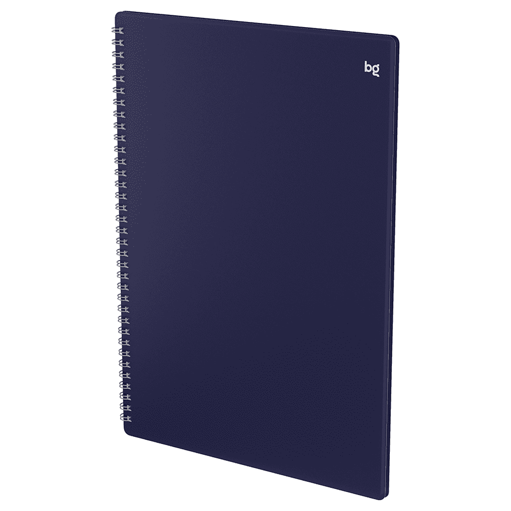 Тетрадь "База", А4, 80 листов, клетка , синий - 2