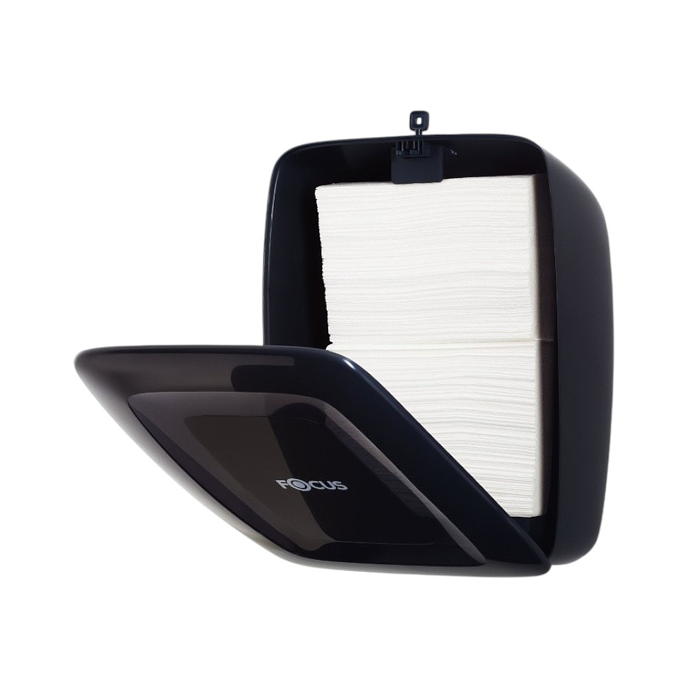 Диспенсер Focus для полотенец листовых, черный - 4