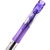 Ручка гелевая "Jell-Zone Standard", 0,5 мм, прозрачный, стерж. фиолетовый - 3