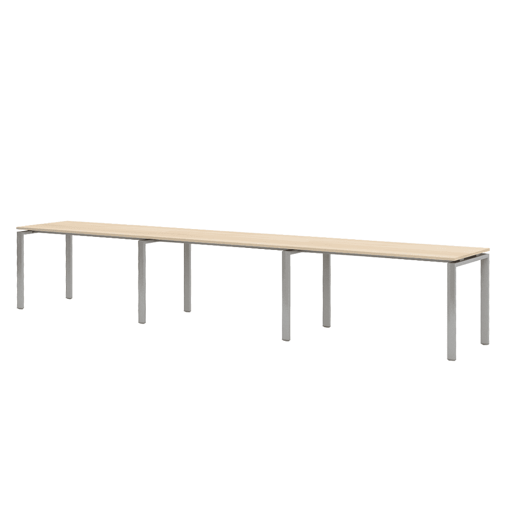 Коллекция Титан Бенч-система на 3 рабочих места ТН314ТР-3х1+ТН314К-22, 4200х700х742