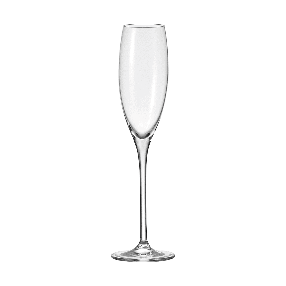 Бокал стеклянный для шампанского «Cheers», 220 мл, 6 шт/упак