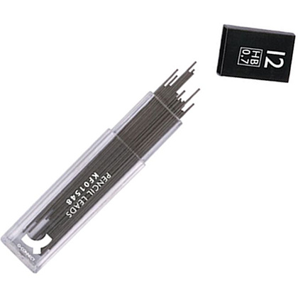 Грифели для автоматического карандаша "Q-connect", HB, 0.7 мм, 12 шт - 2