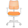 Кресло для детей Бюрократ "CH-W797/OR/TW-96-1", сетчатая ткань, пластик, оранжевый - 6