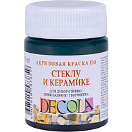 Краска акриловая по стеклу и керамике 