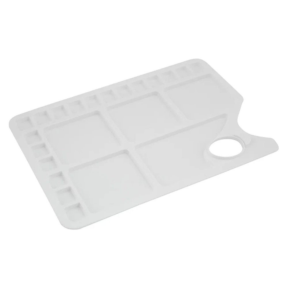 Палитра пластиковая "Сонет", прямоугольная, 23 ячейки, 34x23,4 см - 2