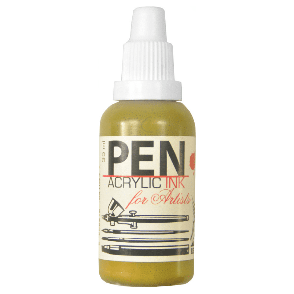 Акрил жидкий "Acrilic Ink", 14 охра