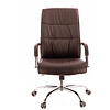 Кресло для руководителя Everprof "Bond", экокожа, хром, коричневый - 2