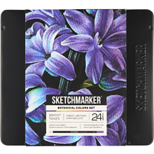 Набор карандашей цветных "Sketchmarker Ботаника"