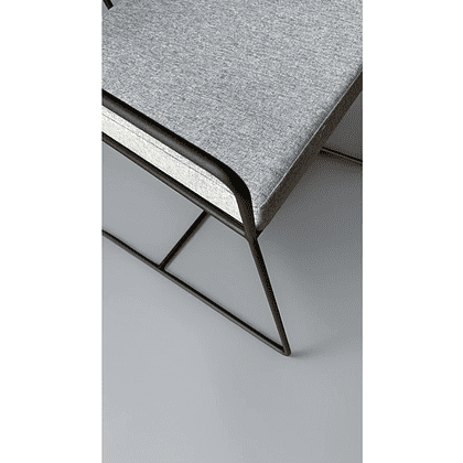 Кресло ALLERD MILORD, ткань, серебристый - 3