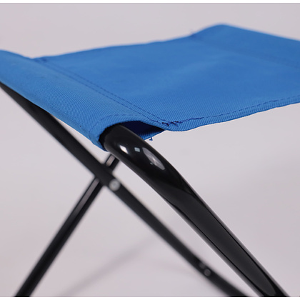 Табурет складной ANGLER, ткань, синий - 4