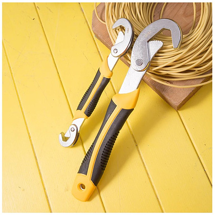 Набор универсальных самозажимных ключей Deli YS EDL932-2, 9-14 мм, 15-22мм, 23-32 мм - 6