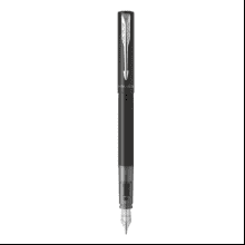 Ручка перьевая Parker "Vector XL" F21, М, черный, патрон синий