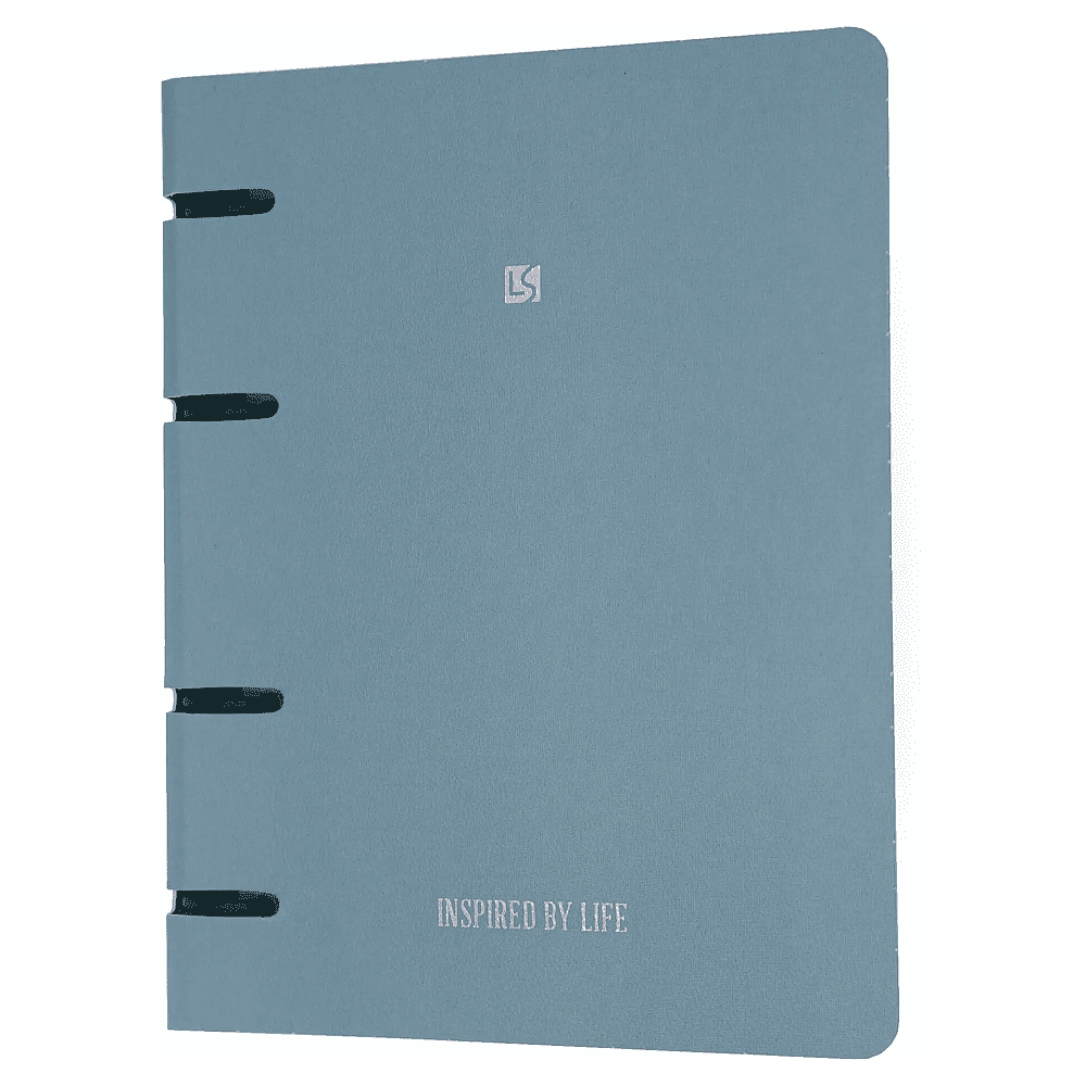 Тетрадь "Floreale. Smoky Sky", А5, 120 листов, клетка, голубой