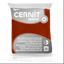 Полимерная глина "Cernit Metallic" 56 г, 58 бронза