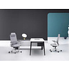 Кресло компьютерное SitZone E-VL002B, сетка, ткань, пластик, черный - 13
