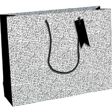Пакет бумажный подарочный "Excellia. Baudelaire", 37.3x11.8x27.5 см