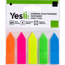 Закладки пластиковые "Yesli:. Arrow"