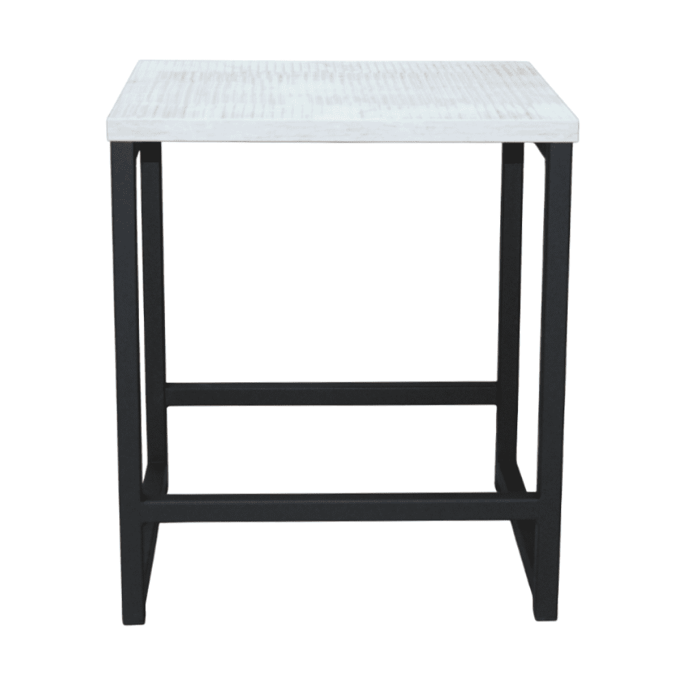 Табурет RION ALLERD, металл, ЛДСП, черный муар, Энигма - 2