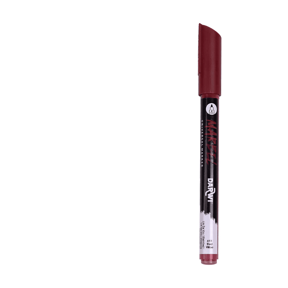 Маркер акриловый "Darwi.Marbel" 411, винный