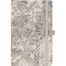 Блокнот "Shabby silver texture", А5, 96 листов, линейка, серебряный