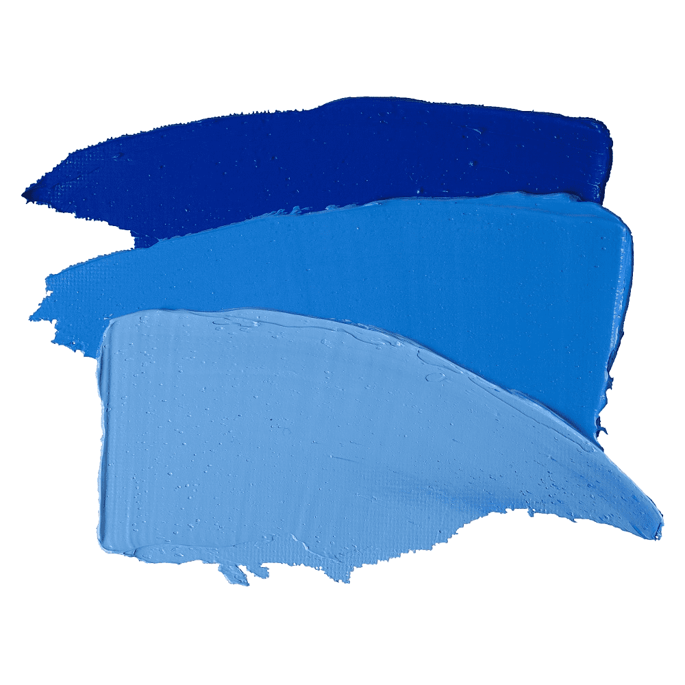 Краски масляные "Ладога", 504 кобальт синий светлый А, 46 мл., туба - 3