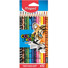 Цветные карандаши "Color' Peps Animal"