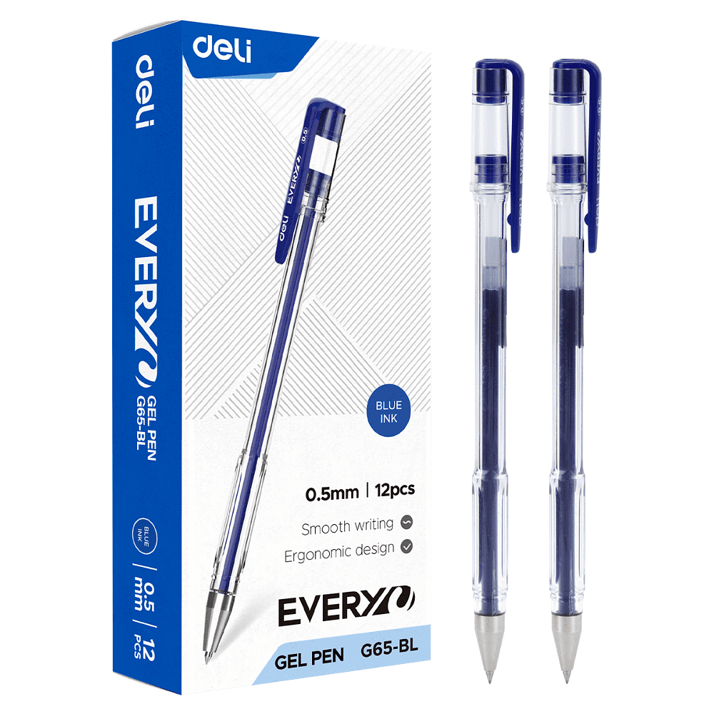 Ручка гелевая "Every", 0.5 мм, прозрачный - 2